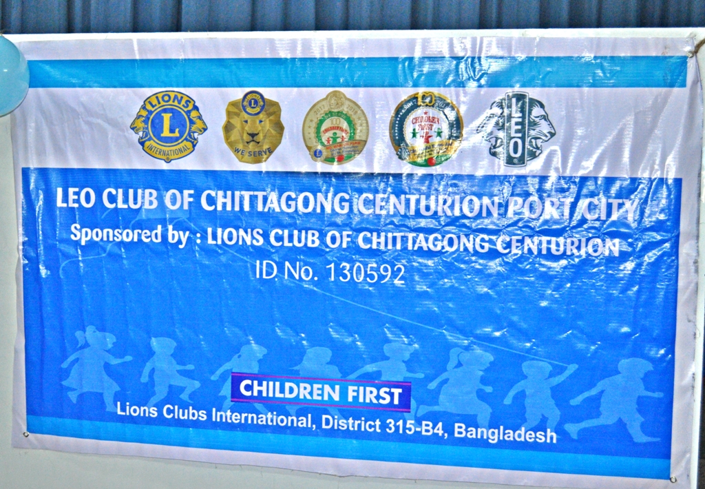 Lions Club Eye sight and blood grouping camp for CS kids