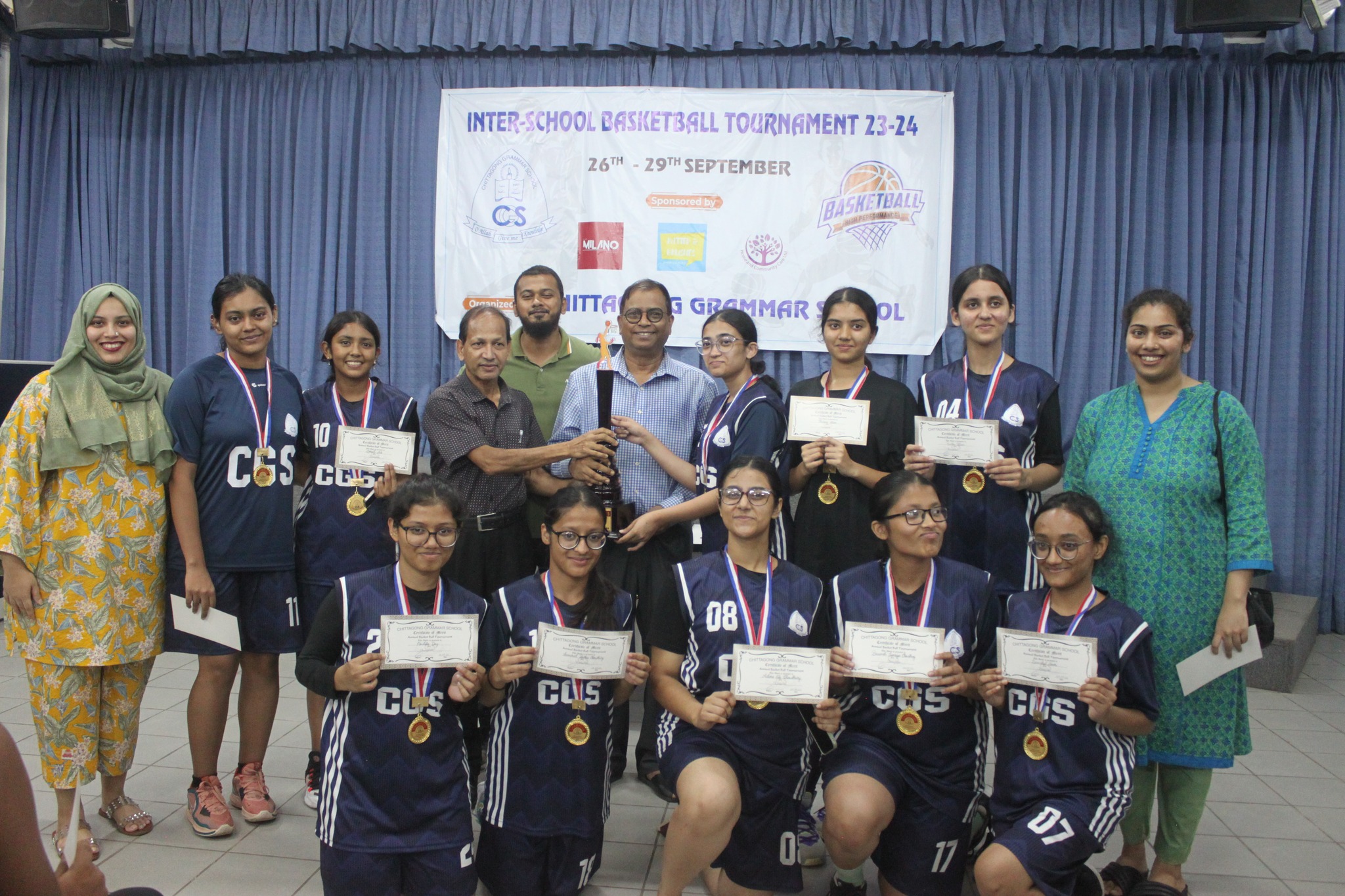 CGS Inter-School Basketball Tournament 2023 - 24