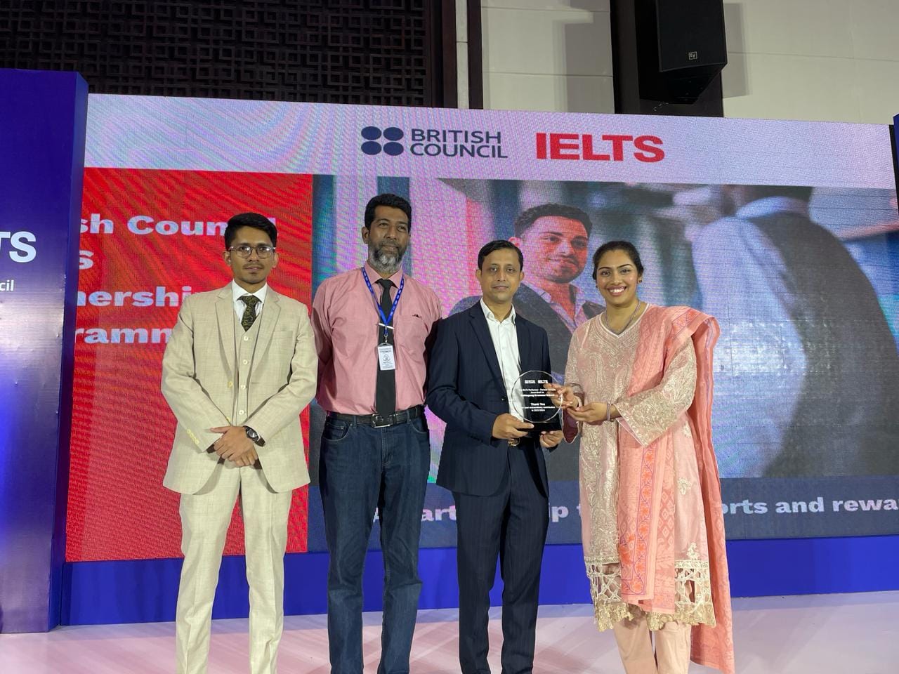 Top IELTS Performer- Partner School awards 2024